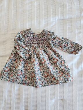 Tartine et Chocolat Floral Smocked Dress